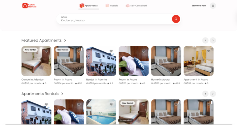 Curve Rentals App featured image